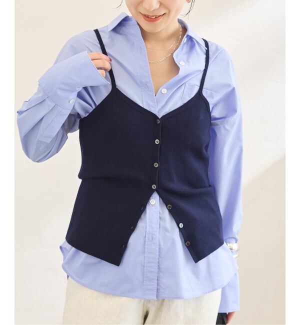 JOURNAL STANDARD「《予約》ウォッシャブル COMF ホルター」|その他|ネイビー