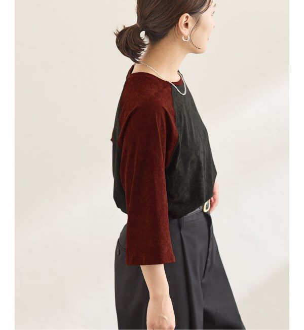 JOURNAL STANDARD「アセテートベロアラグランT」|Tシャツ・カットソー|