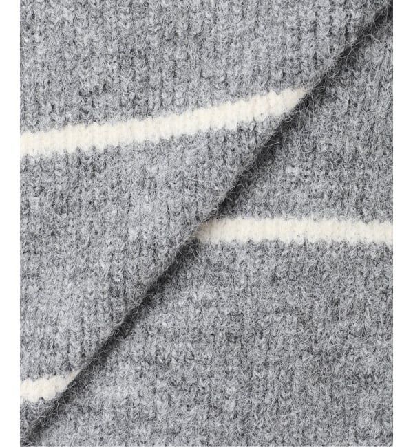 journal standard L'essage「《一部WEB限定カラー/予約》2WAYウールシャギーMIXボーダープルオーバー」|ニット・セーター|