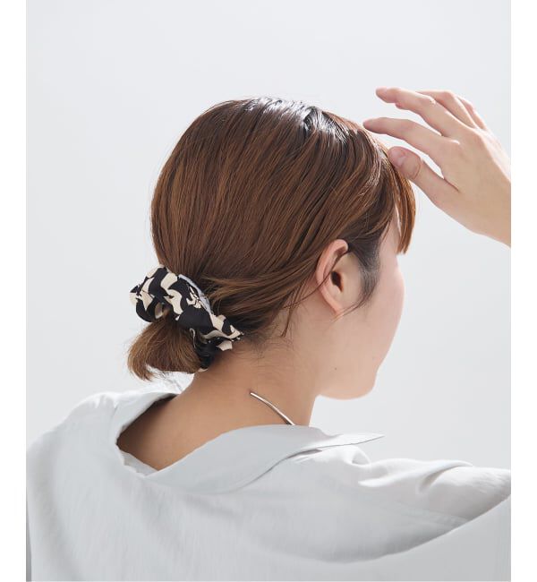 journal standard L'essage「《追加予約》AENEIS/エネス Mur Floral Silk Scrunchie シュシュ」|その他|
