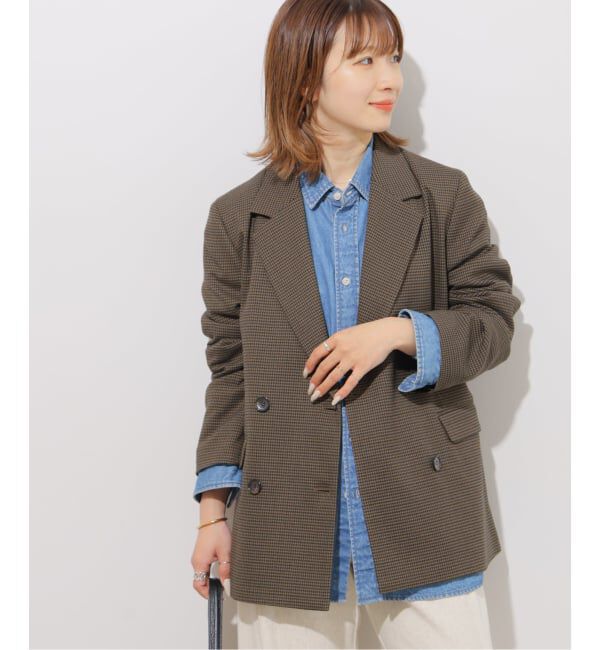 JOURNAL STANDARD relume「《予約》チェックテーラードジャケット」|テーラードジャケット|
