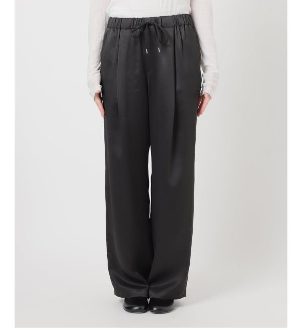 Spick and Span「《WEB限定 / 追加》ワッシャーサテンイージーパンツ」|その他|