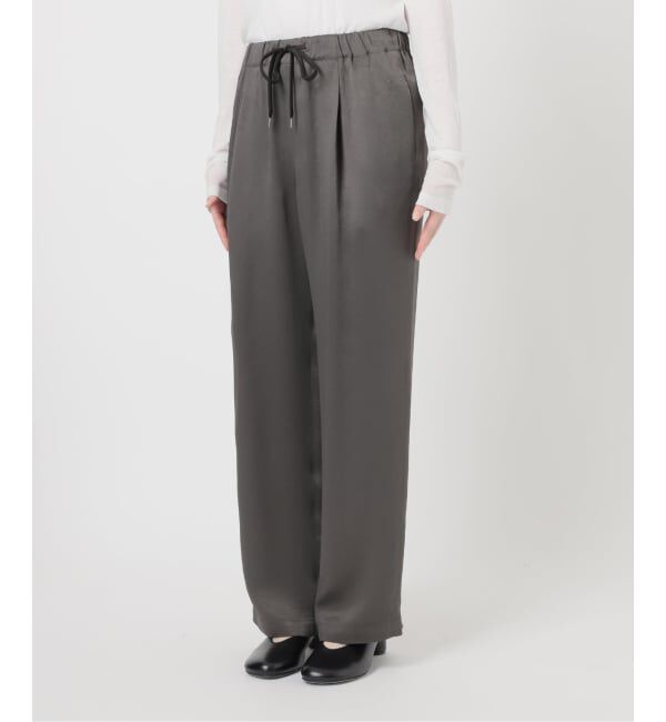 Spick and Span「《WEB限定 / 追加》ワッシャーサテンイージーパンツ」|その他|
