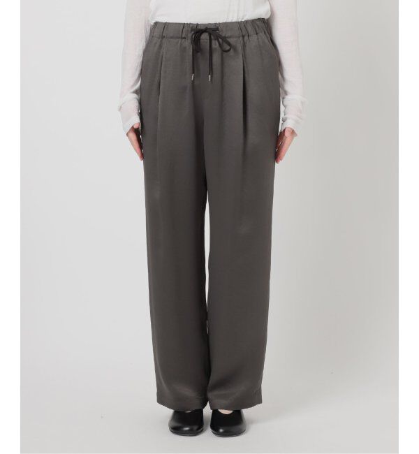 Spick and Span「《WEB限定 / 追加》ワッシャーサテンイージーパンツ」|その他|