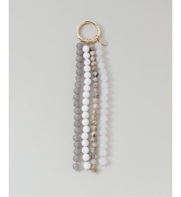 Spick and Span「【SAMH by LILAS】ジェムフリンジバッグチャーム NR」|その他|