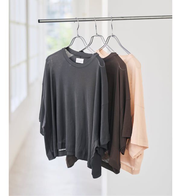 Spick and Span「《別注カラー有り》upper hights/アッパーハイツ SHORELINE WIDE TEE*」|Tシャツ・カットソー|