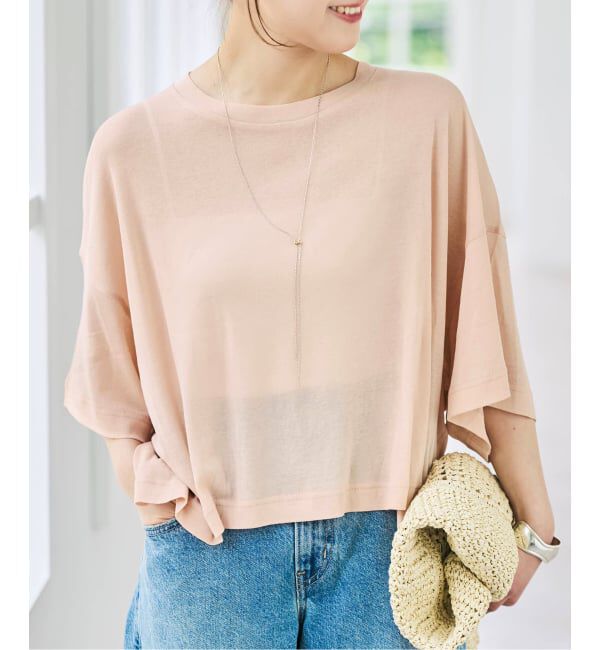 Spick and Span「《別注カラー有り》upper hights/アッパーハイツ SHORELINE WIDE TEE*」|Tシャツ・カットソー|