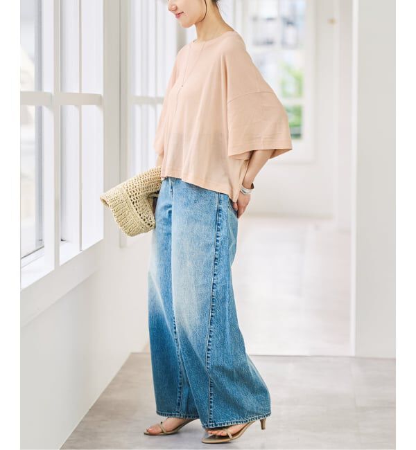 Spick and Span「《別注カラー有り》upper hights/アッパーハイツ SHORELINE WIDE TEE*」|Tシャツ・カットソー|