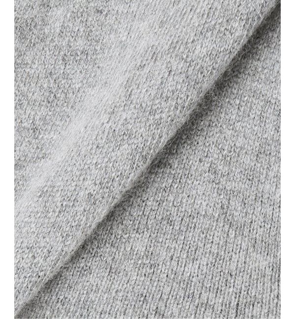U by SPICK&SPAN「《予約》アンゴラミックスジップニットカーデ」|カーディガン|
