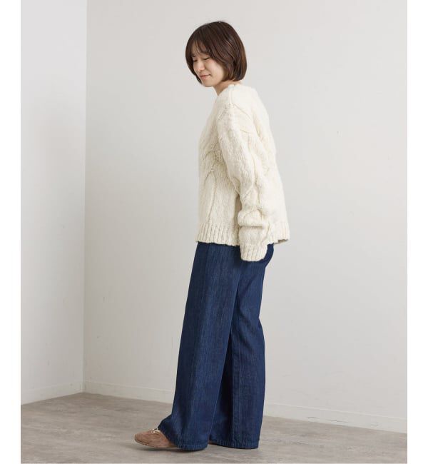 U by SPICK&SPAN「《予約》ケーブルニット」|ニット・セーター|