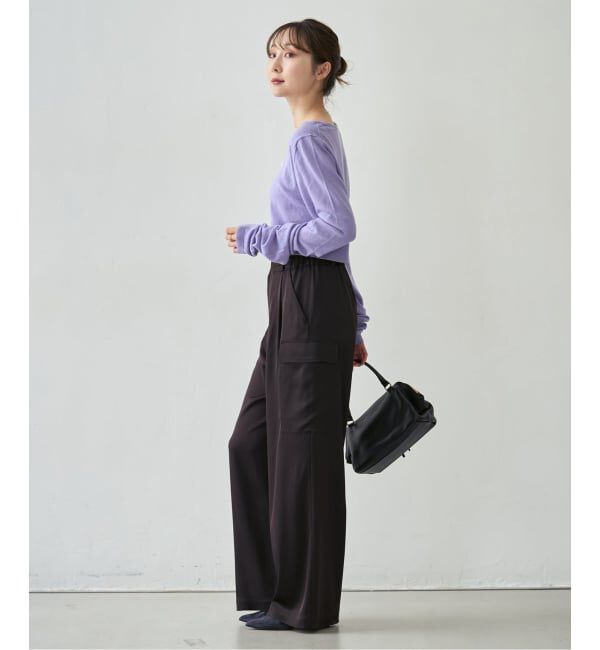 NOBLE「《予約》2WAYクロップドニットプルオーバー」|ニット・セーター|