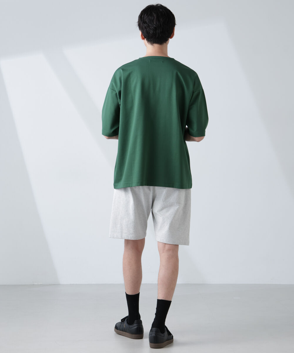 NANO universe「「NJ/CLUB」モクロディ ボートネック ビッグＴシャツ」|Tシャツ・カットソー|