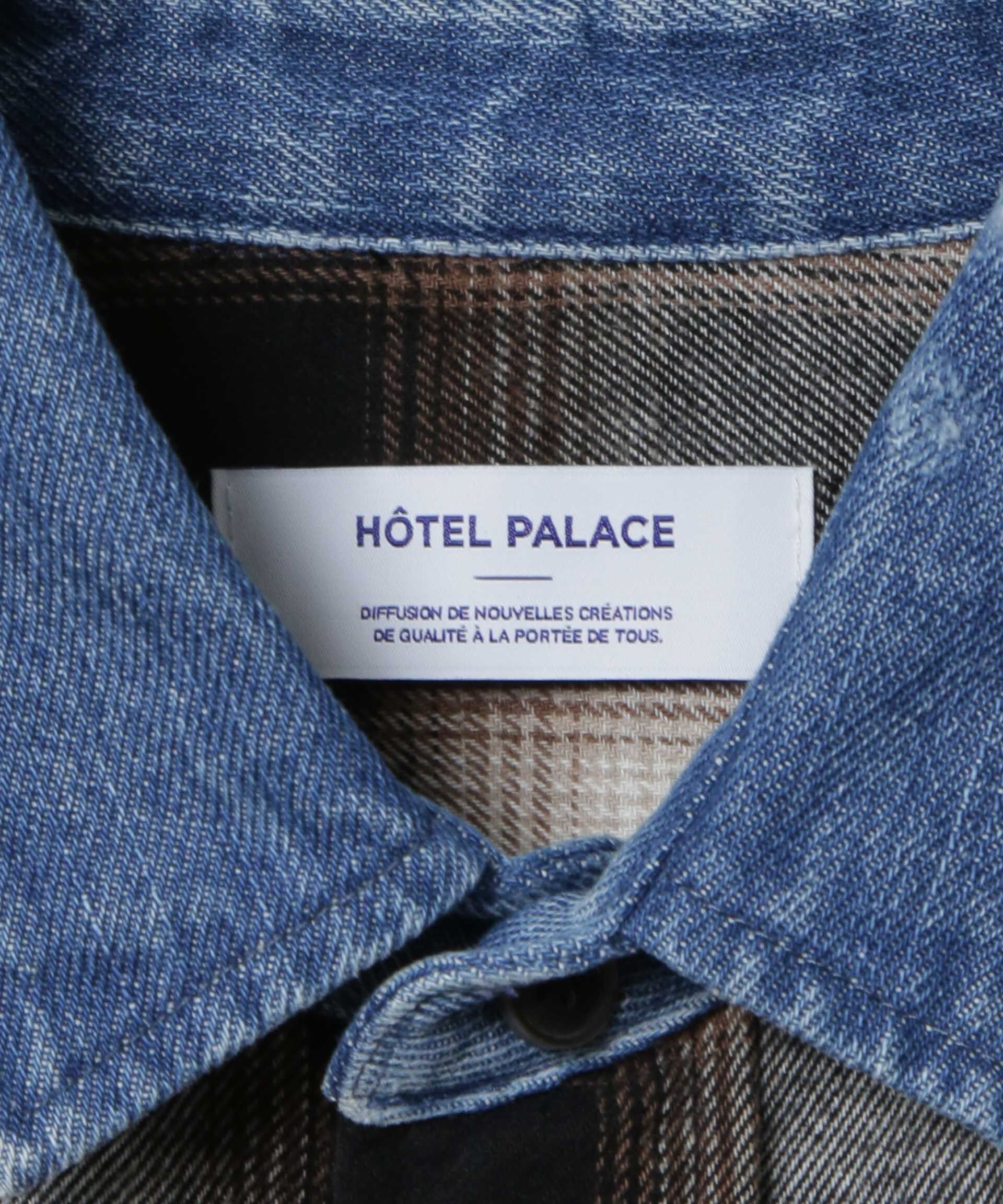 NANO universe「｢HOTEL PALACE｣ ヴィンテージライクオンブレチェックネルシャツ」|シャツ・ブラウス|