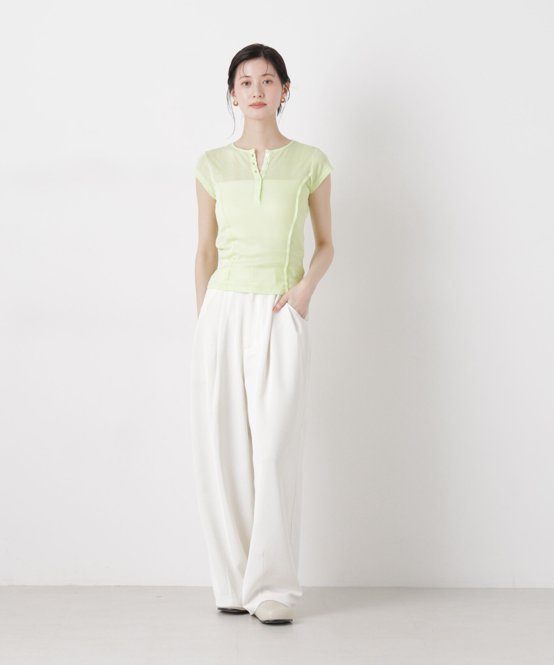 NANO universe「Robert P. Miller/LightPrib Henly S/S Tee 」|Tシャツ・カットソー|