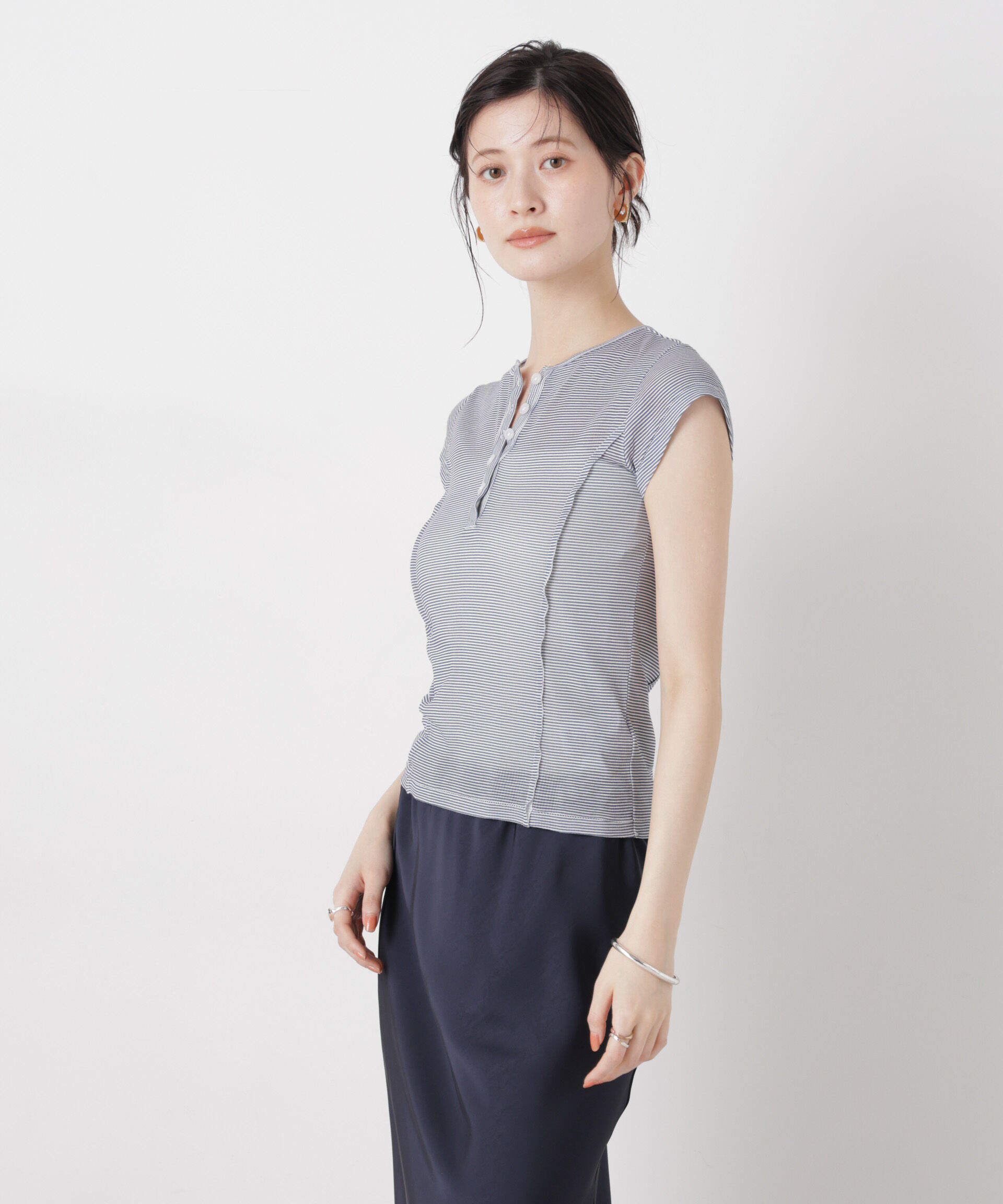 NANO universe「Robert P. Miller/LightPrib Henly S/S Tee 」|Tシャツ・カットソー|