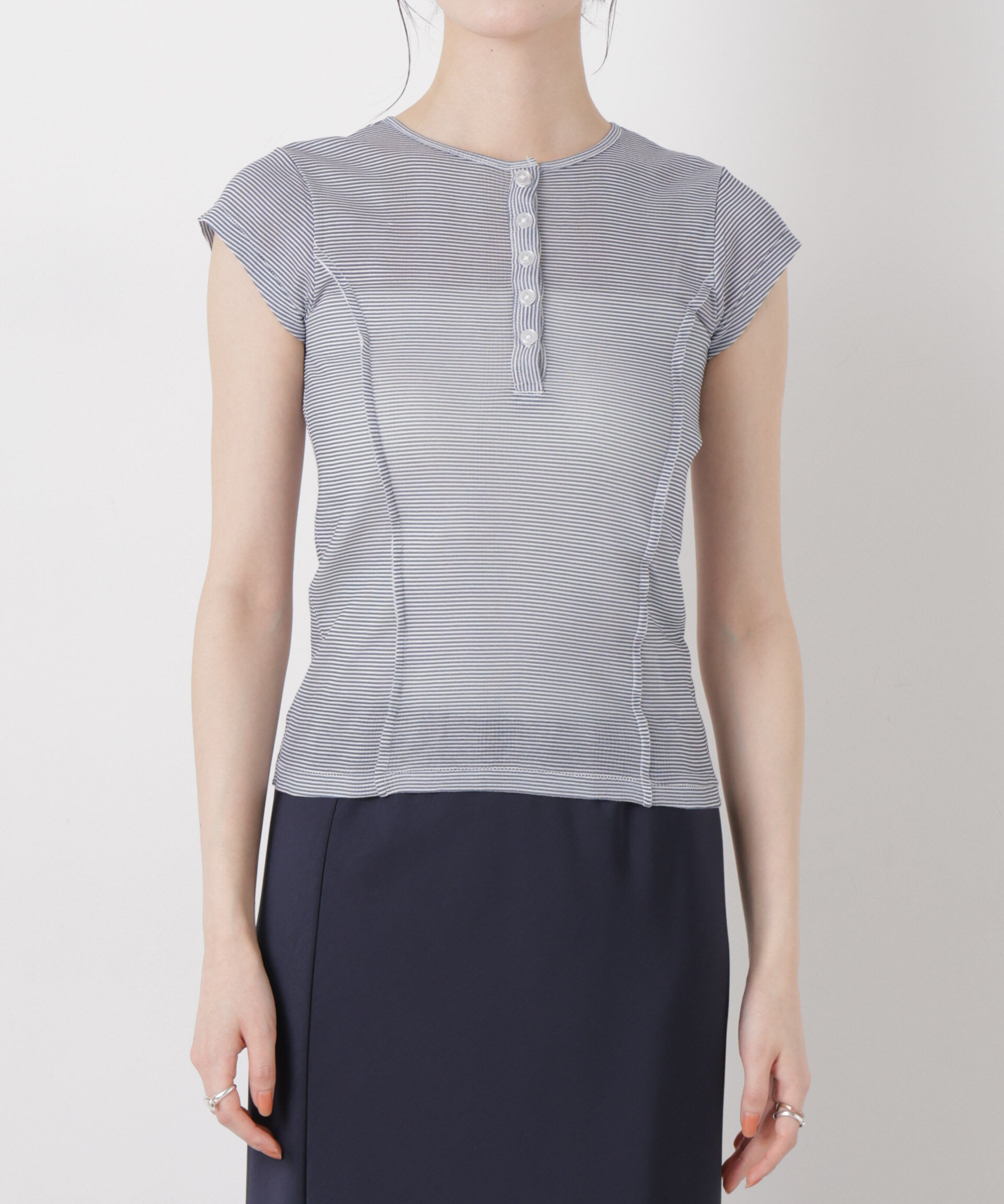 NANO universe「Robert P. Miller/LightPrib Henly S/S Tee 」|Tシャツ・カットソー|
