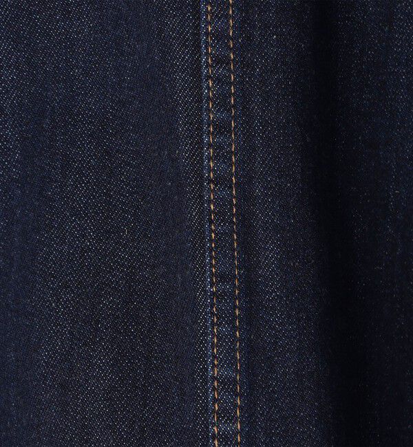 Rie Miller「【RM denim】コーデュロイ襟2WAYフレアショート丈Gジャン」|デニムジャケット|