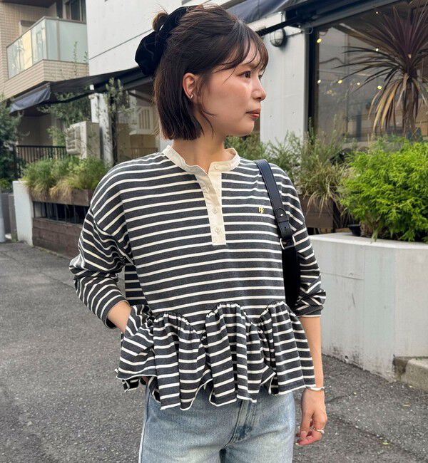 fredy emue「フリルヘムラガープルオーバー」|Tシャツ・カットソー|