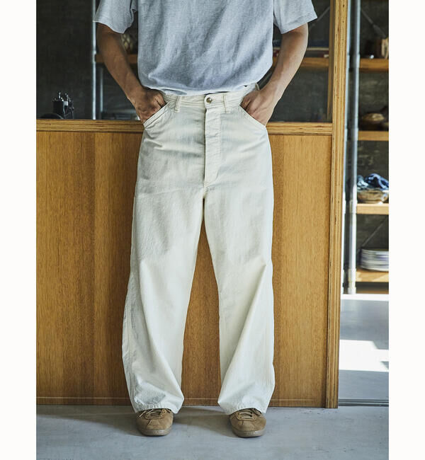  「orSlow | WIDE FIT 30'S PAINTER PANTS MEN」|デニム|
