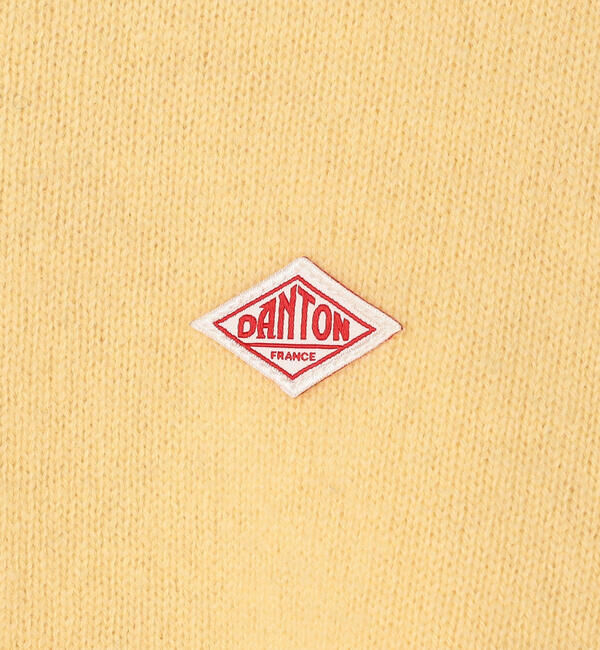 DANTON「DANTON | ラムウール クルーネックカーディガン WOMEN」|ニット・セーター|