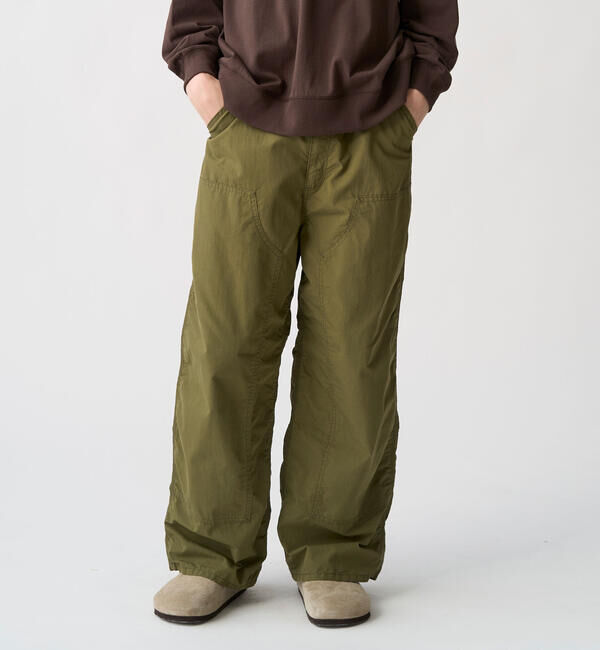 DANTON「DANTON |  ダブルニーワークパンツ MEN」|チノ|OLIVE