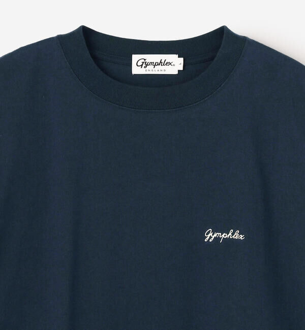 GYMPHLEX「Gymphlex | コットンジャージー クルーネック長袖Tシャツ MEN」|Tシャツ・カットソー|