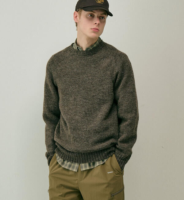 GYMPHLEX「Gymphlex | レギュラーカラー 長袖シャツ CHECK MEN」|シャツ・ブラウス|