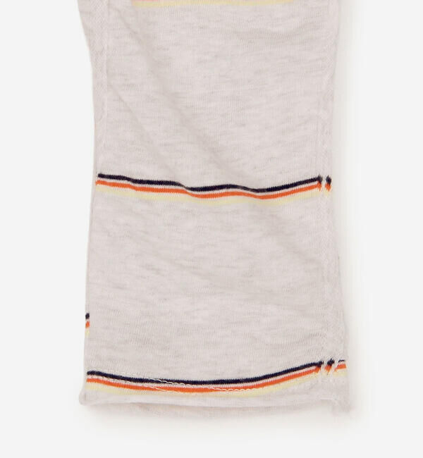  「MEYAME | 〈別注〉コットン ボーダー長袖プルオーバー WOMEN」|Tシャツ・カットソー|