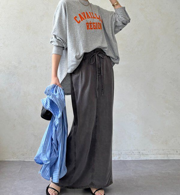  「CAVAILLON REGIONドルマンプリントロンTEE」|Tシャツ・カットソー|