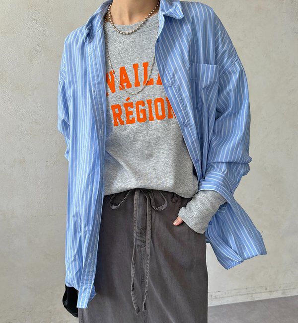  「CAVAILLON REGIONドルマンプリントロンTEE」|Tシャツ・カットソー|