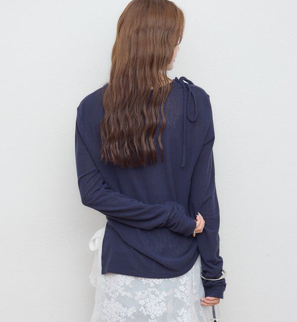  「サイドスリットヘンリーカットソー」|Tシャツ・カットソー|