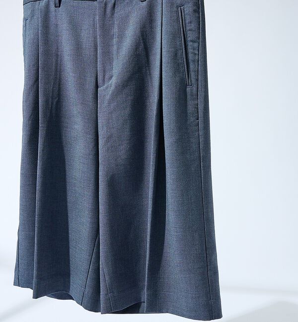 ABAHOUSE「TRシャンブレー バギーショーツ / ワイドショートパンツ」|その他|