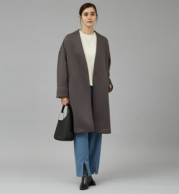 qualite「ダンボールノーカラーコート」|ノーカラーコート|
