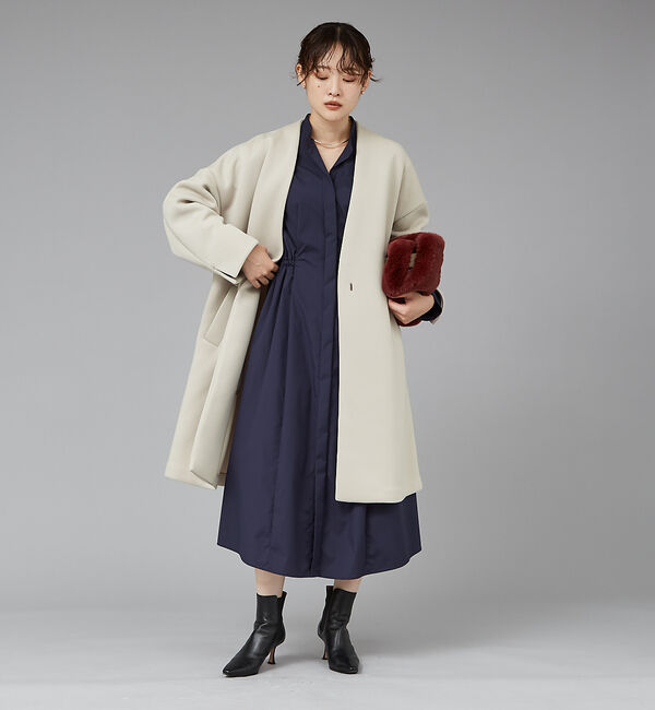 qualite「ダンボールノーカラーコート」|ノーカラーコート|