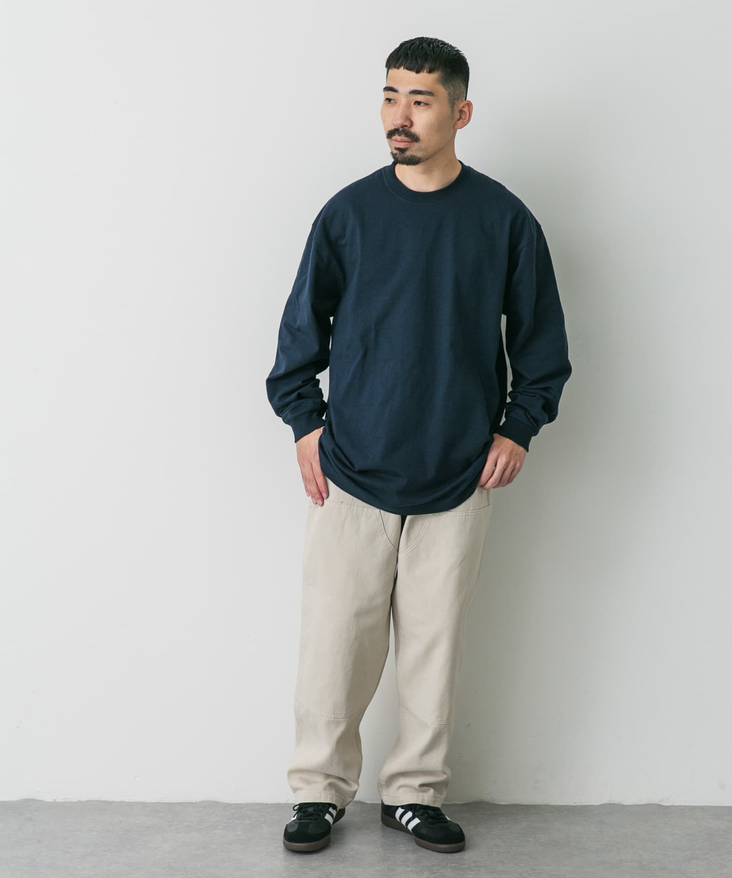 URBAN RESEARCH DOORS「『別注』HANES&times;DOORS　BEEFY-T DOORS FIT LONG-SLEEVE」|Tシャツ・カットソー|