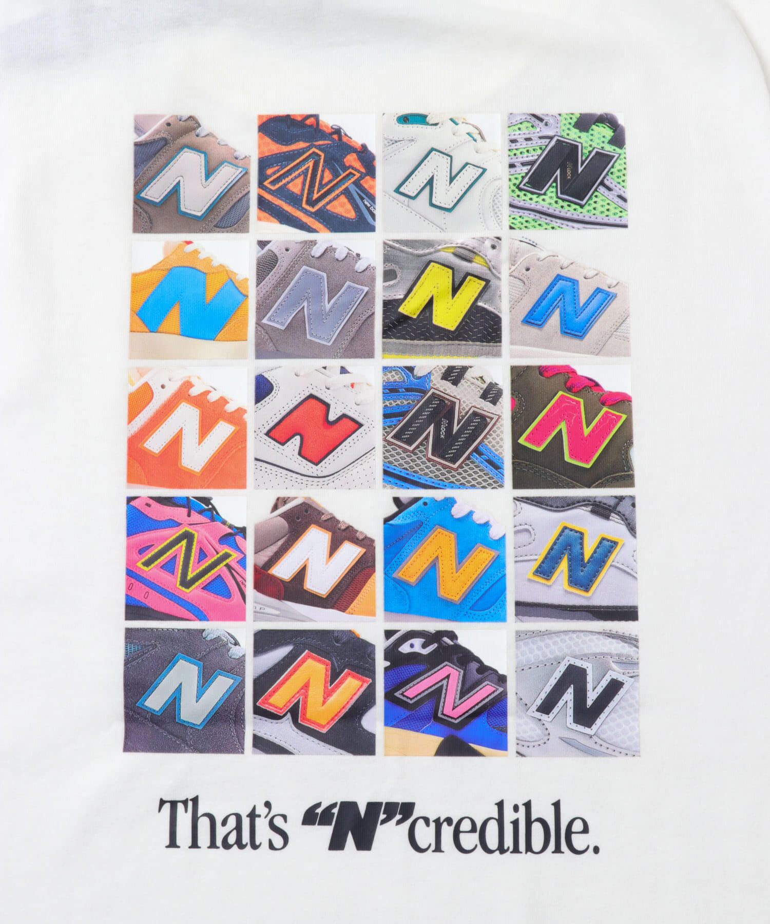 Sonny Label 「NEW BALANCE　NコラージュTシャツ」|Tシャツ・カットソー|