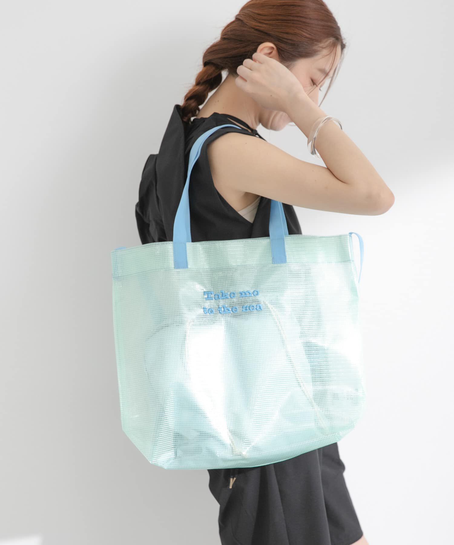 Sonny Label 「ポーチ付ビッグプールバッグ」|トートバッグ|