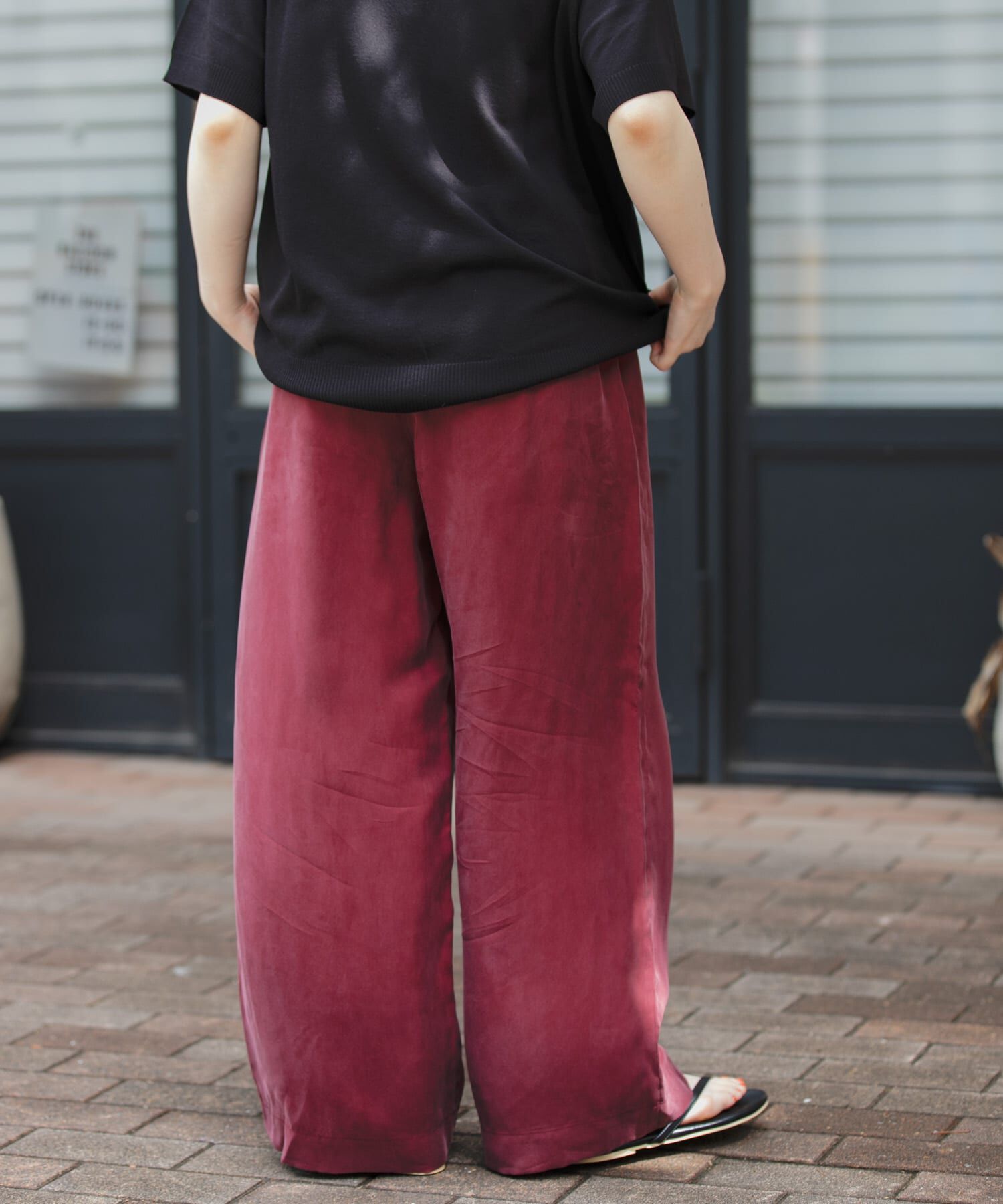 URBAN RESEARCH DOORS「FORK&SPOON　キュプライージーパンツ」|その他|