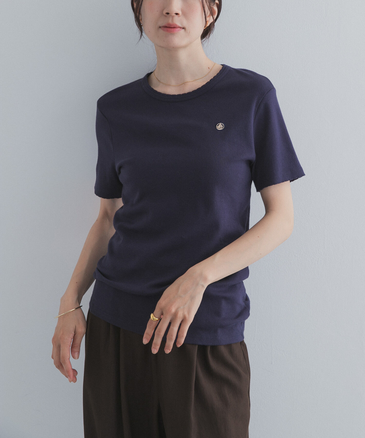 URBAN RESEARCH DOORS「『別注』PETIT BATEAU&times;DOORS　POINTCOCOTTE T-SHIRTS」|Tシャツ・カットソー|