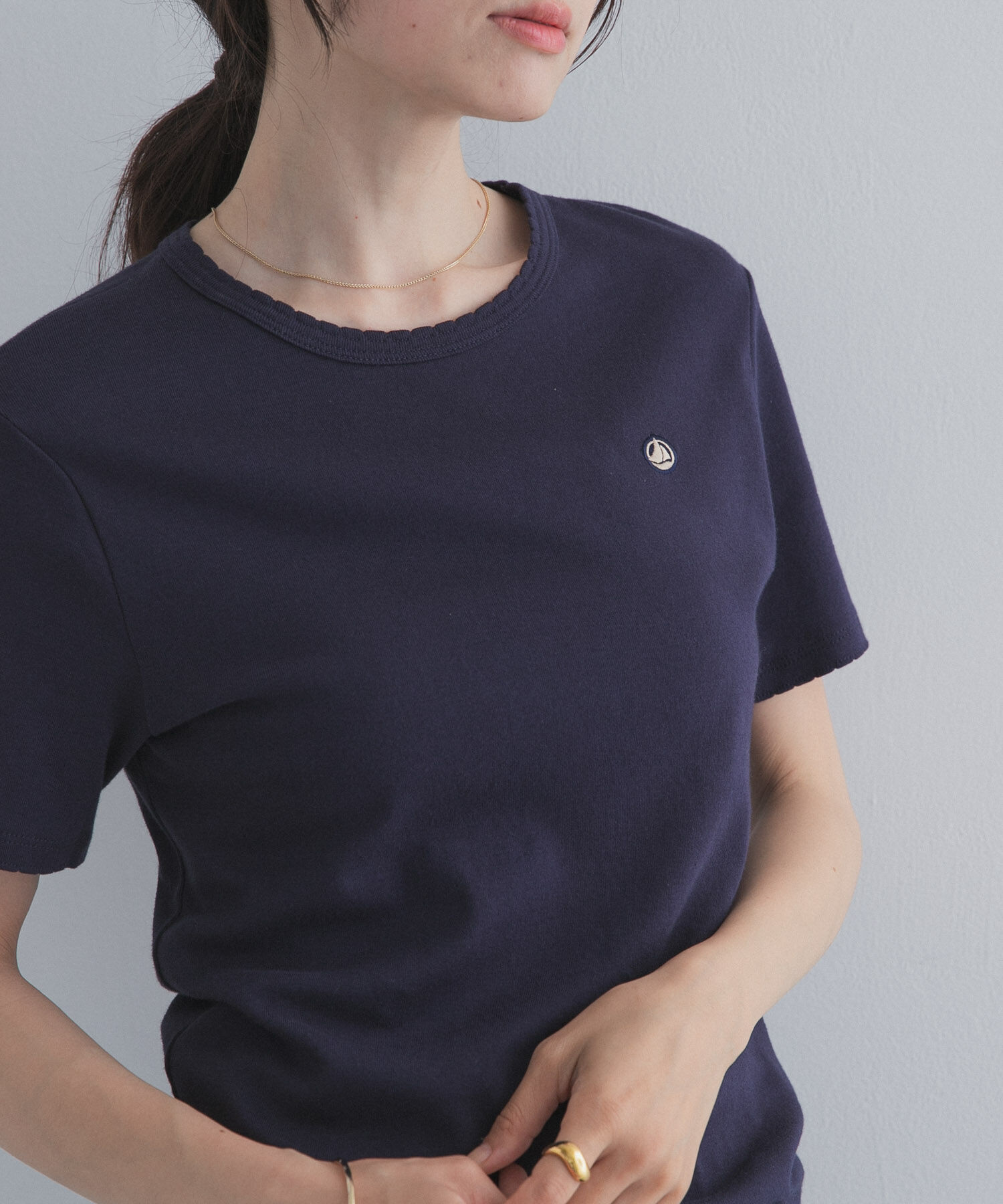 URBAN RESEARCH DOORS「『別注』PETIT BATEAU&times;DOORS　POINTCOCOTTE T-SHIRTS」|Tシャツ・カットソー|