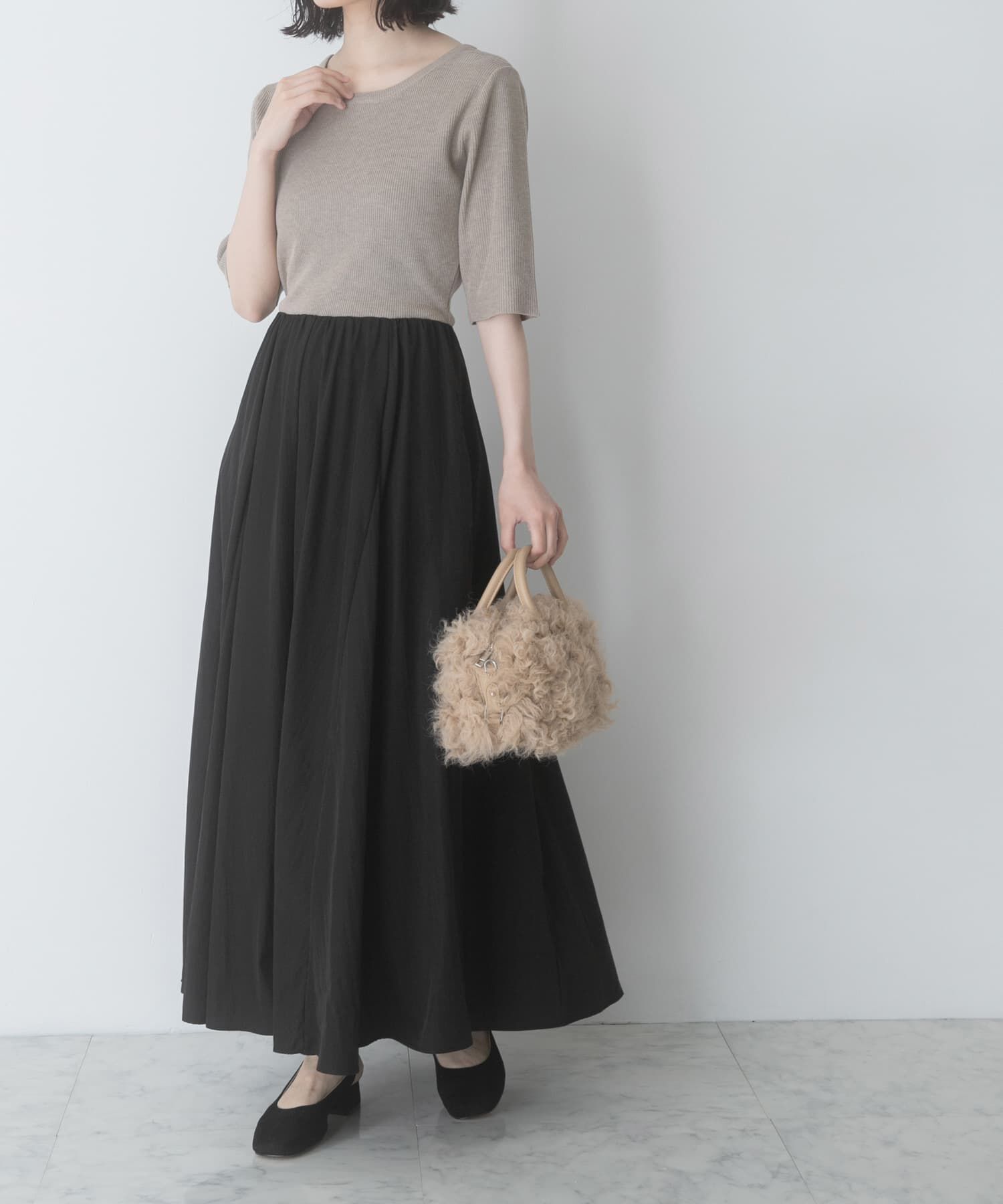 URBAN RESEARCH ROSSO「『一部WEB限定カラー』ニットドッキングワンピース」|ワンピース|