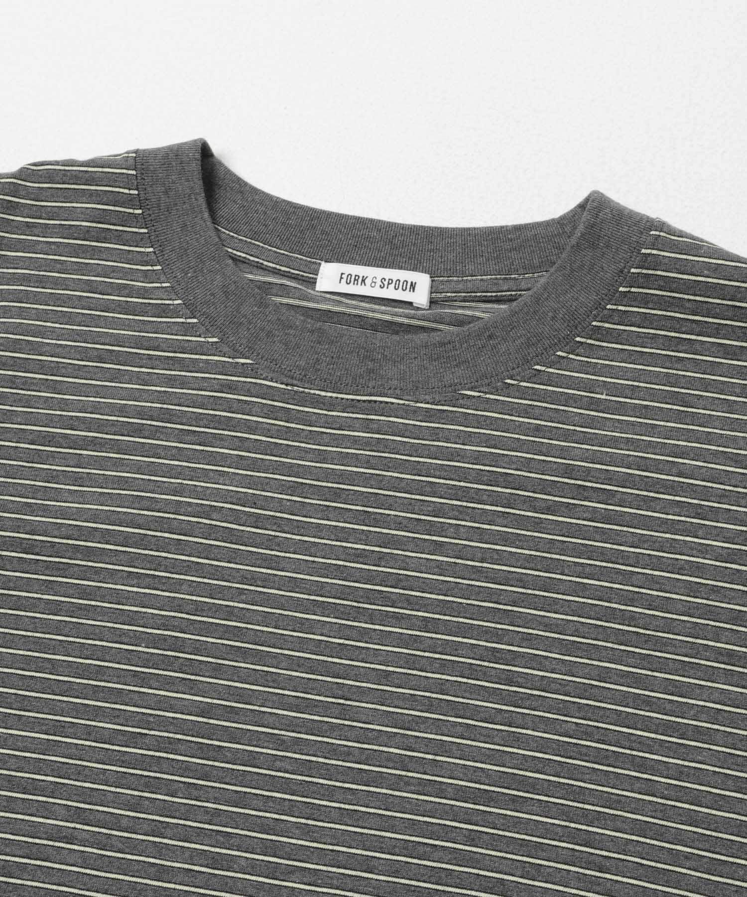URBAN RESEARCH DOORS「FORK&SPOON　ヴィンテージボーダーTシャツ」|Tシャツ・カットソー|