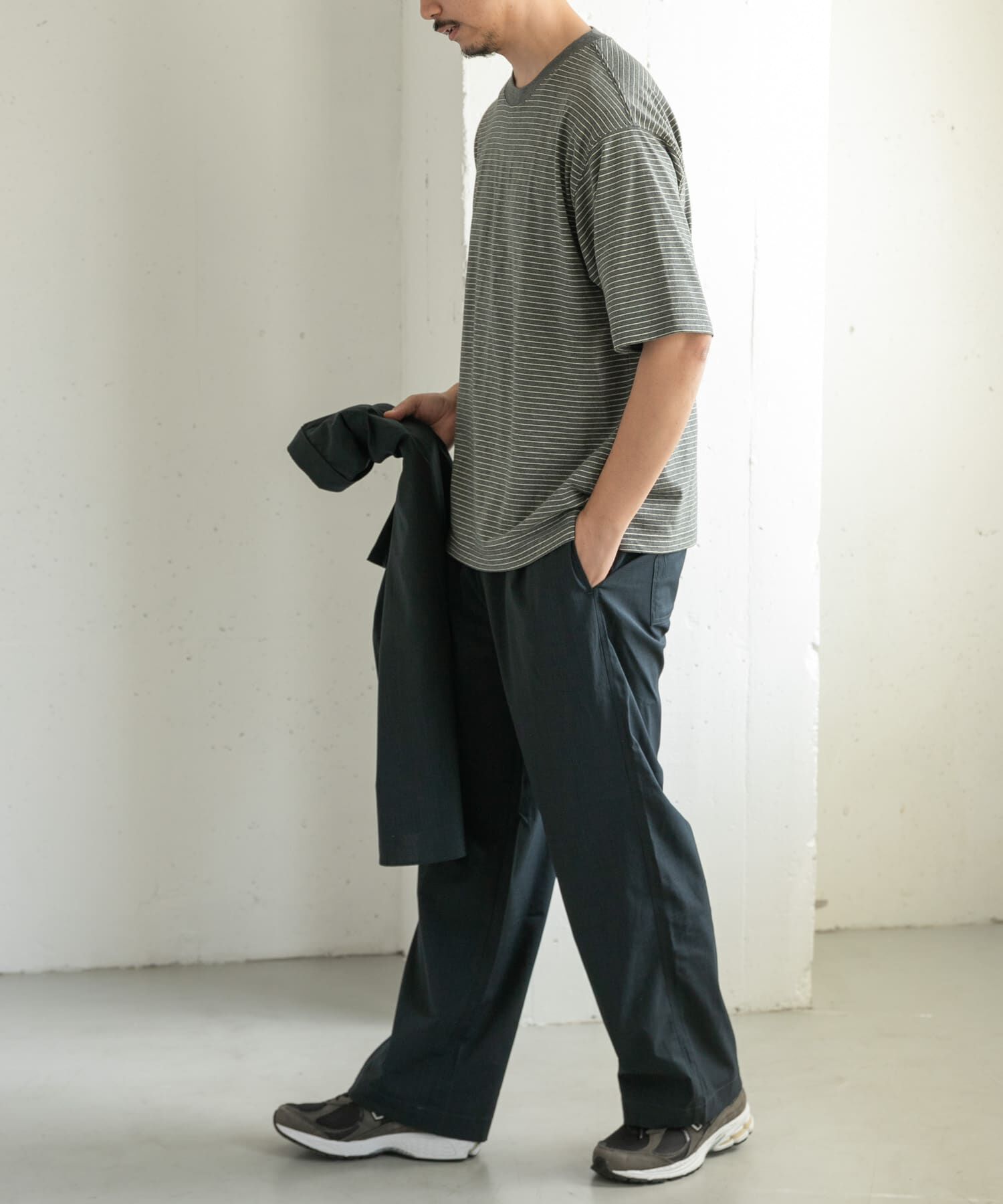 URBAN RESEARCH DOORS「FORK&SPOON　ヴィンテージボーダーTシャツ」|Tシャツ・カットソー|