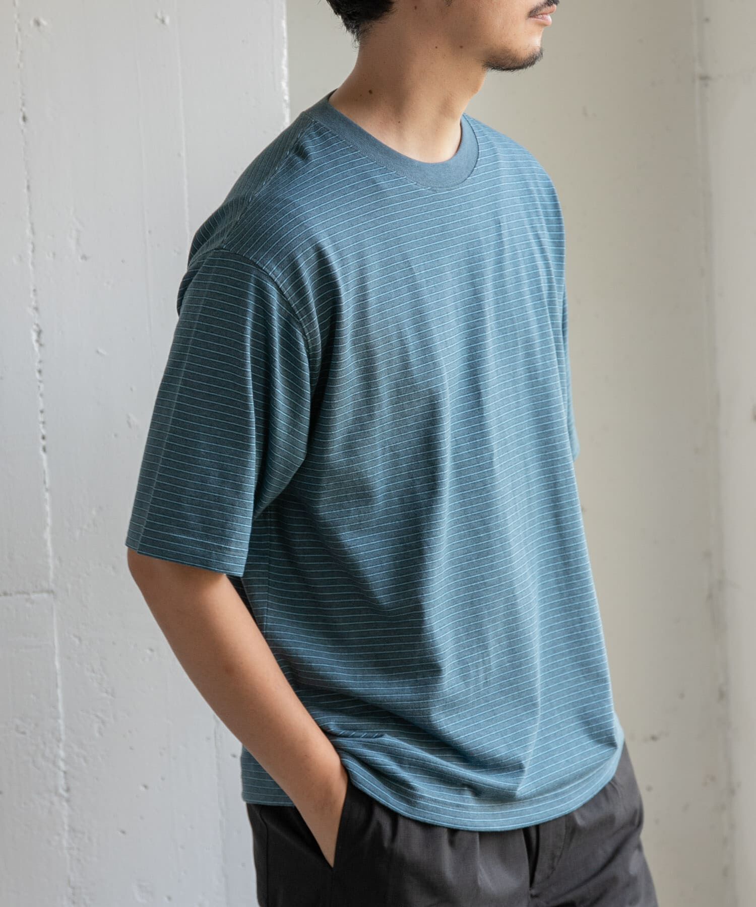 URBAN RESEARCH DOORS「FORK&SPOON　ヴィンテージボーダーTシャツ」|Tシャツ・カットソー|