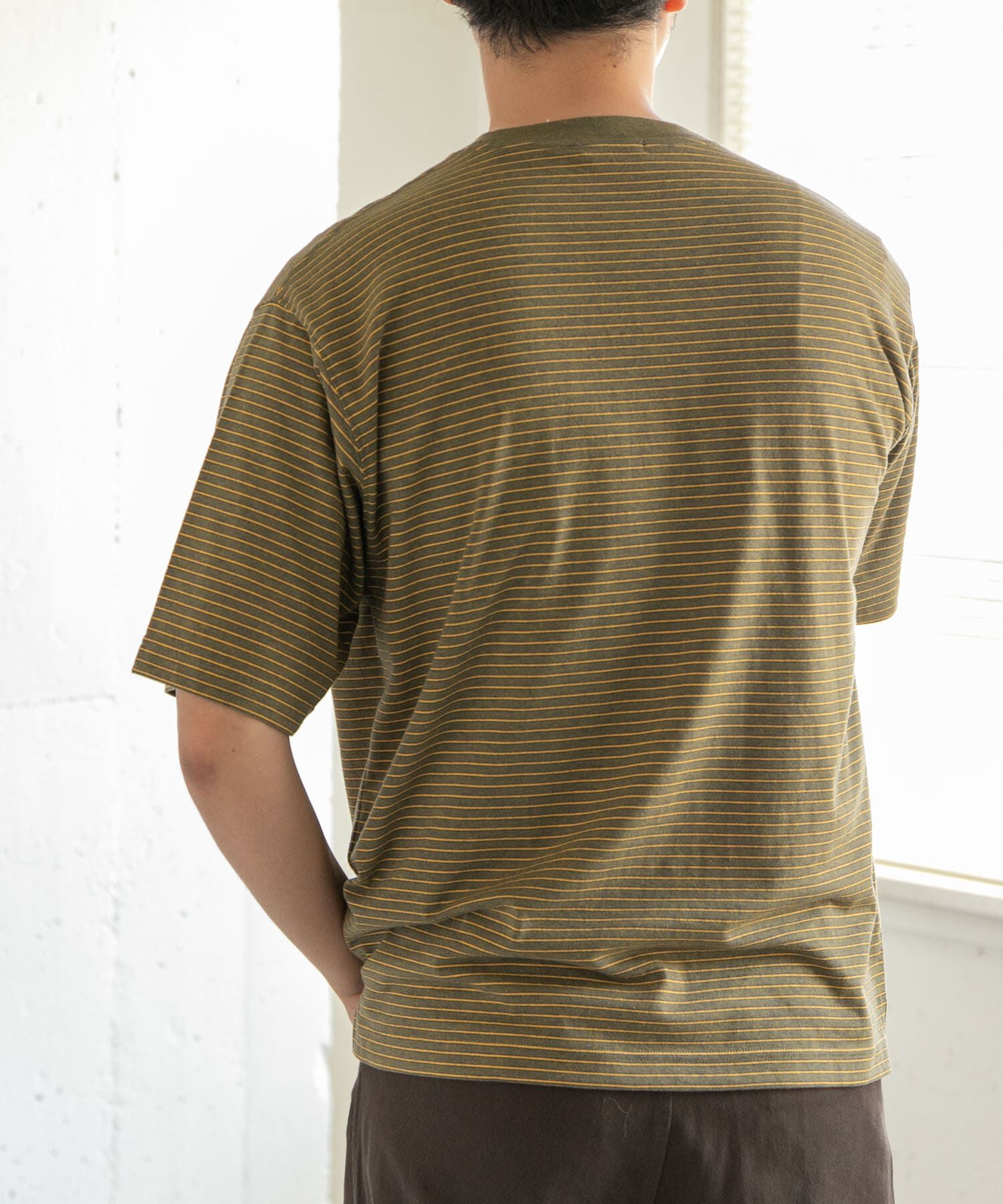 URBAN RESEARCH DOORS「FORK&SPOON　ヴィンテージボーダーTシャツ」|Tシャツ・カットソー|