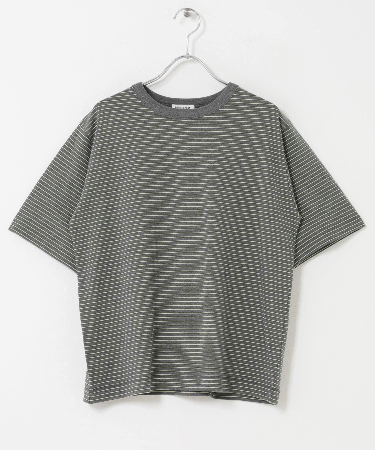 URBAN RESEARCH DOORS「FORK&SPOON　ヴィンテージボーダーTシャツ」|Tシャツ・カットソー|