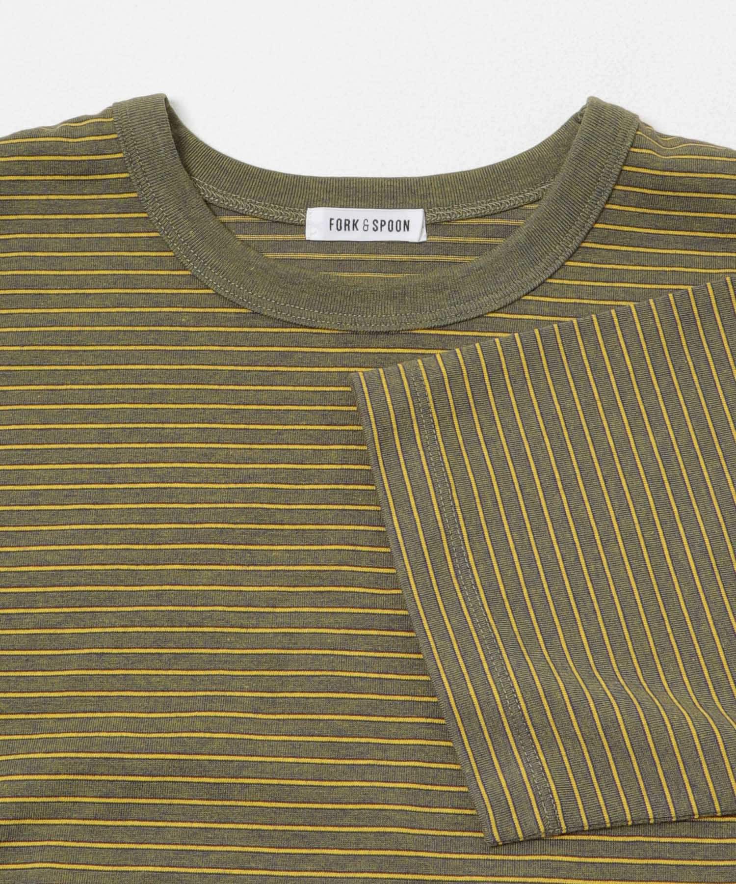 URBAN RESEARCH DOORS「FORK&SPOON　ヴィンテージボーダーTシャツ」|Tシャツ・カットソー|