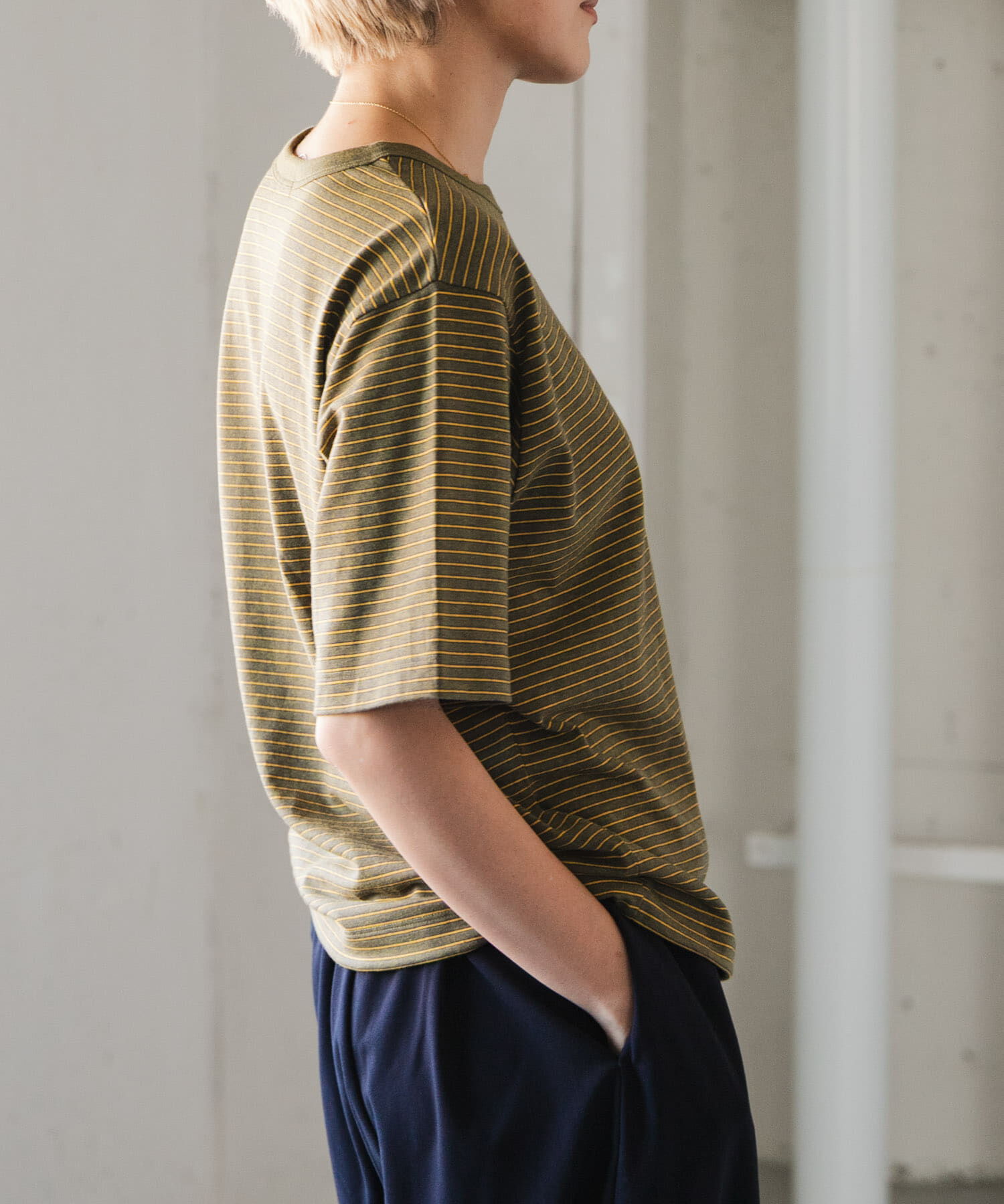 URBAN RESEARCH DOORS「FORK&SPOON　ヴィンテージボーダーTシャツ」|Tシャツ・カットソー|