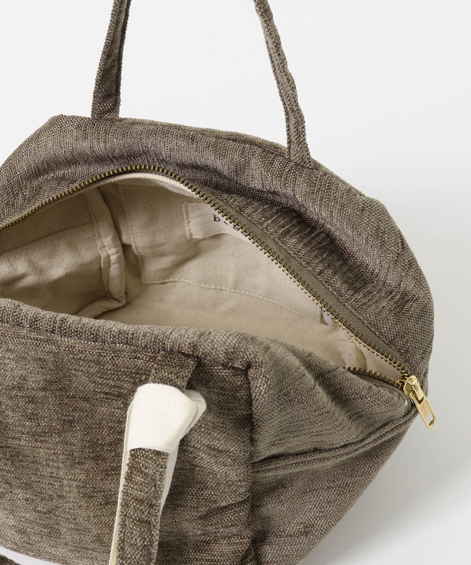 URBAN RESEARCH DOORS「『別注』beej&times;DOORS　シェニールハンドバッグ」|ハンドバッグ|