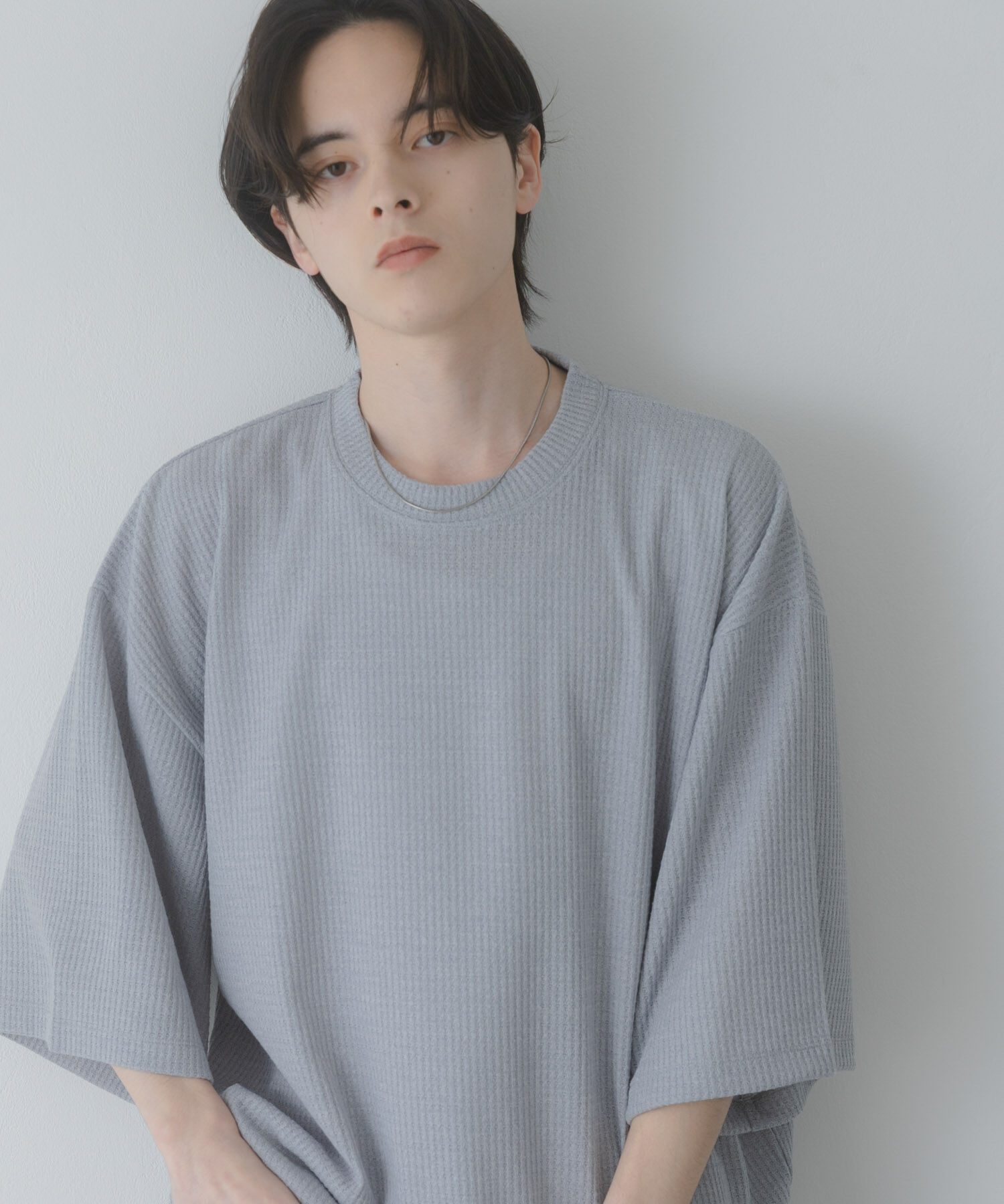 SENSE OF PLACE by URBAN RESEARCH「ソフトワッフルエクストラルーズTシャツ」|Tシャツ・カットソー|
